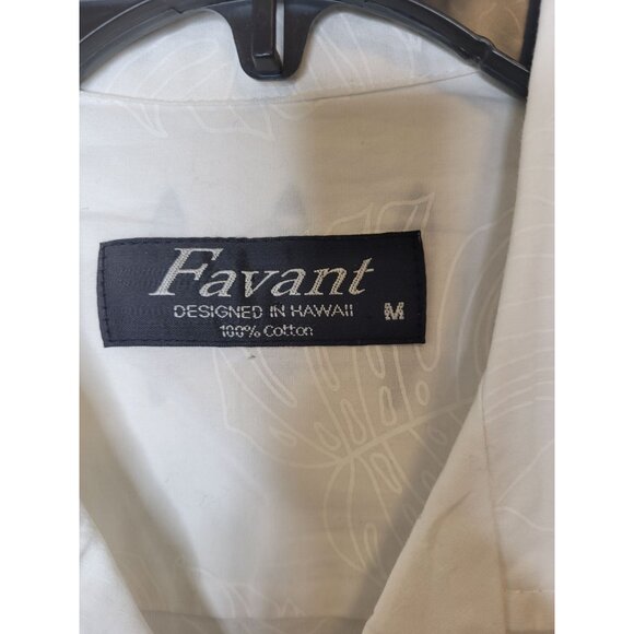 VTG Mens Hawaiian Aloha Shirt M Tiki button up Totem pole grandpa core beach - Picture 4 of 6